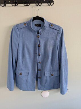 Talbots knit band jacket